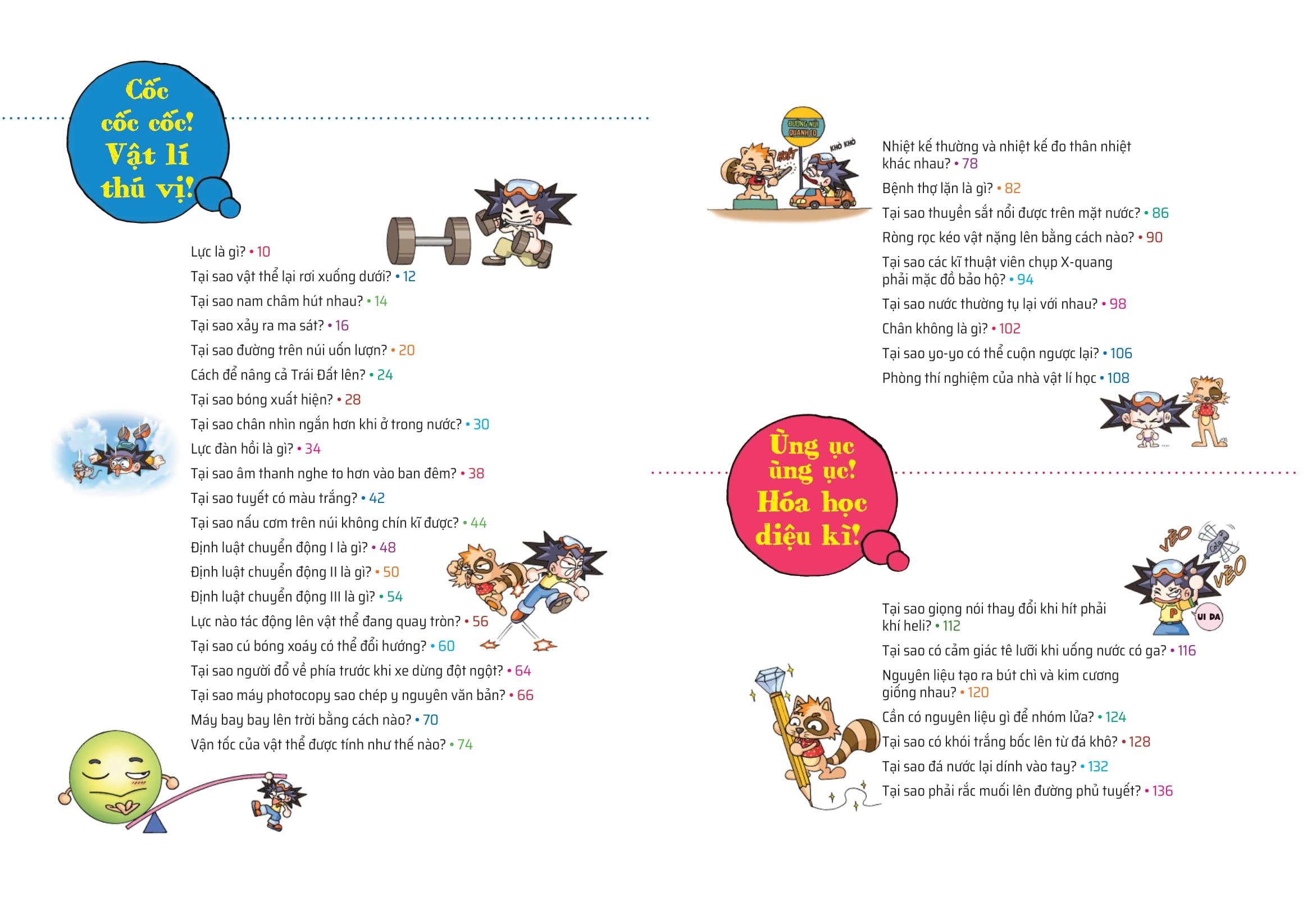Sách - Quiz! Khoa Học Kì Thú - Vật Lí-Hóa Học