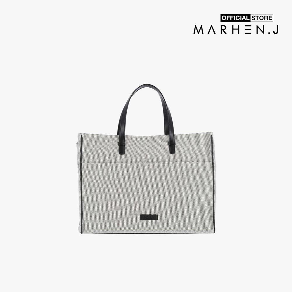 Marhen.J - Túi đeo vai nữ phom chữ nhật Moss MJ22CMOSSB-BK