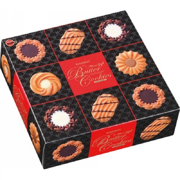 Bánh quy bơ Bourbon hộp 335gr