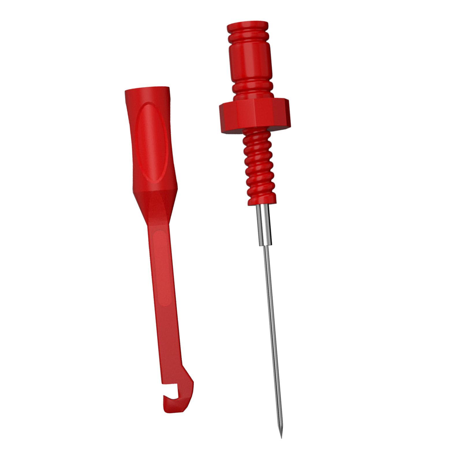 Multimeter Leads Test Hooks Clip Repair Tool Wire Piercing Durable Test Probe Electrical Test Probes Set for Device
