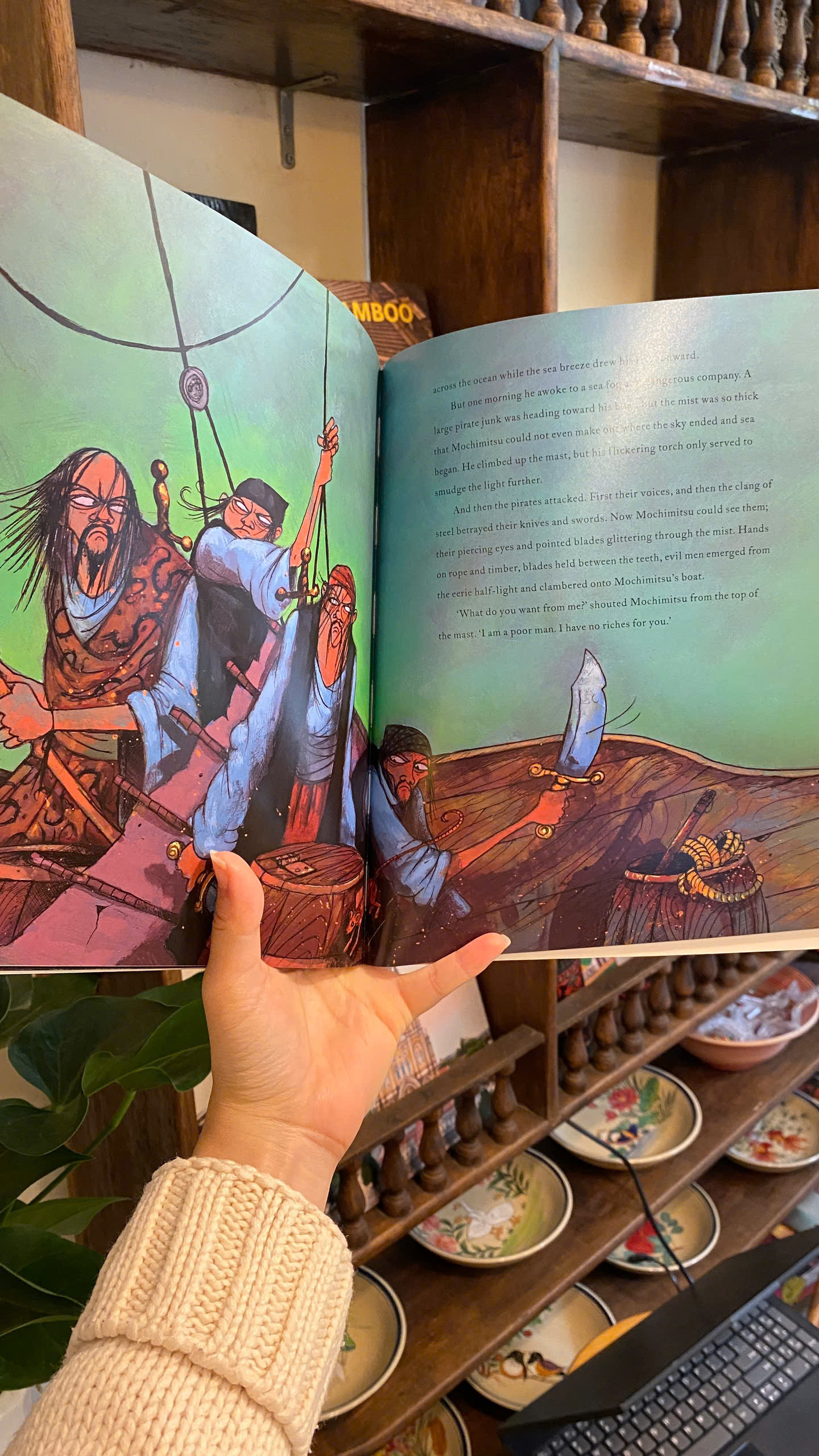 Sách - Pirates 'n' Pistols: Ten Swashbuckling Pirate Tales by Chris Mould | English Children's Book