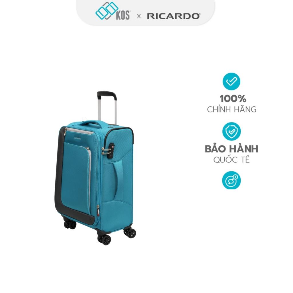 Vali Vải Ricardo The Vista 2.0 size 20/24/28 inch, Vải Polyester Trượt Nước, Bảo hành Quốc Tế 5 Năm