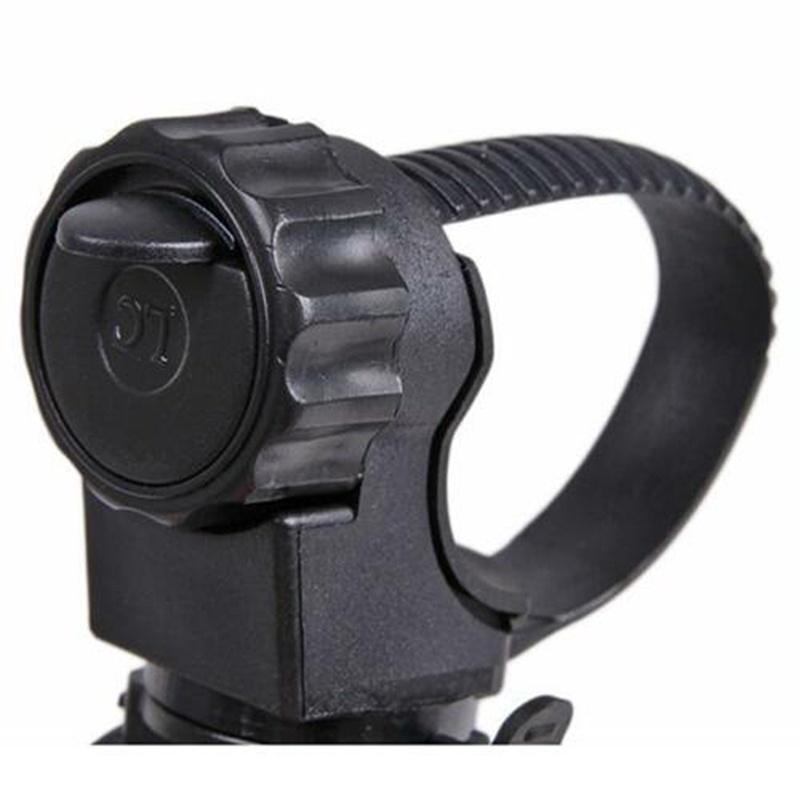 Giá đỡ đèn pin xoay 360 độ cho xe đạp