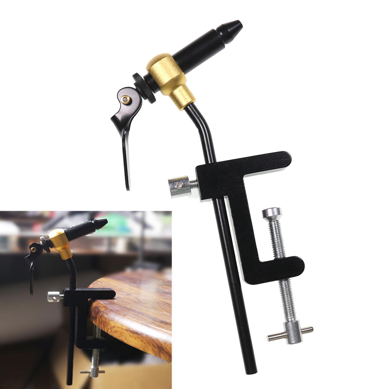 Rotary Fly Tying Vise Fishing Flies Tying Tool with Maker Jigs Tool