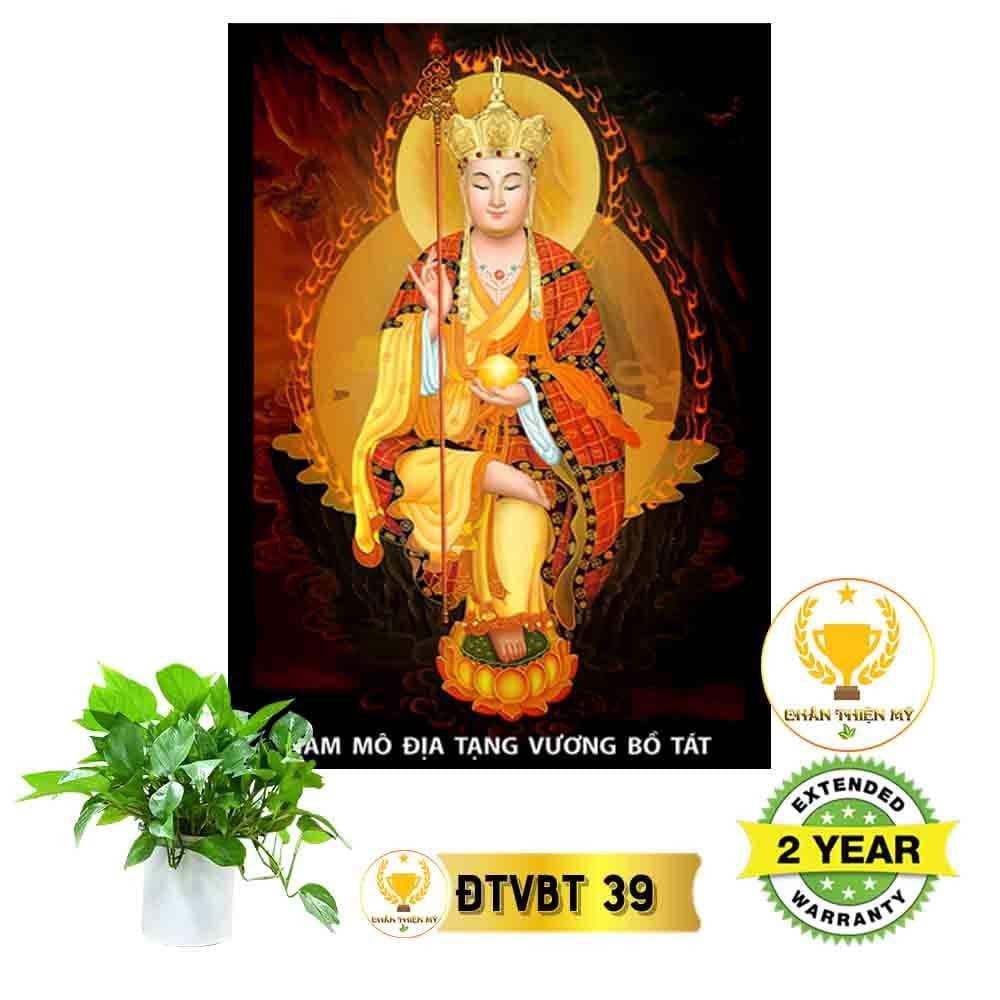 Tranh Địa Tạng Vương có khung_ĐTVK5