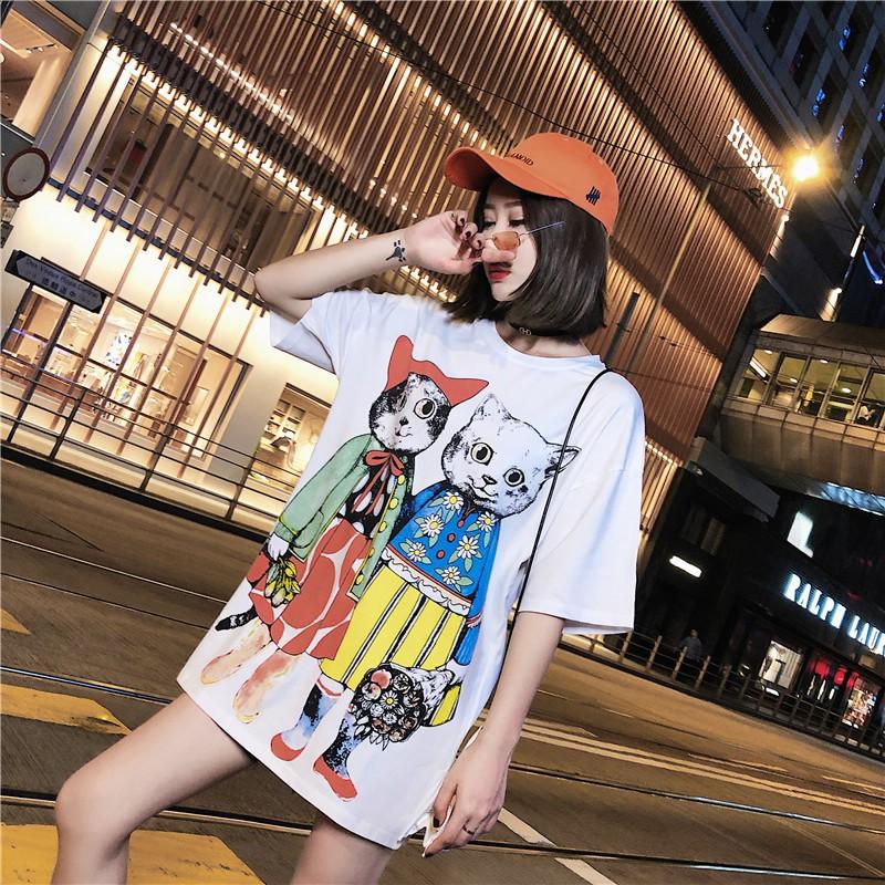 ÁO CON MÈO THUN TAY LỠ, PHÔNG RỘNG UNISEX FORM RỘNG ULZZZANG - KÈM ẢNH THẬT