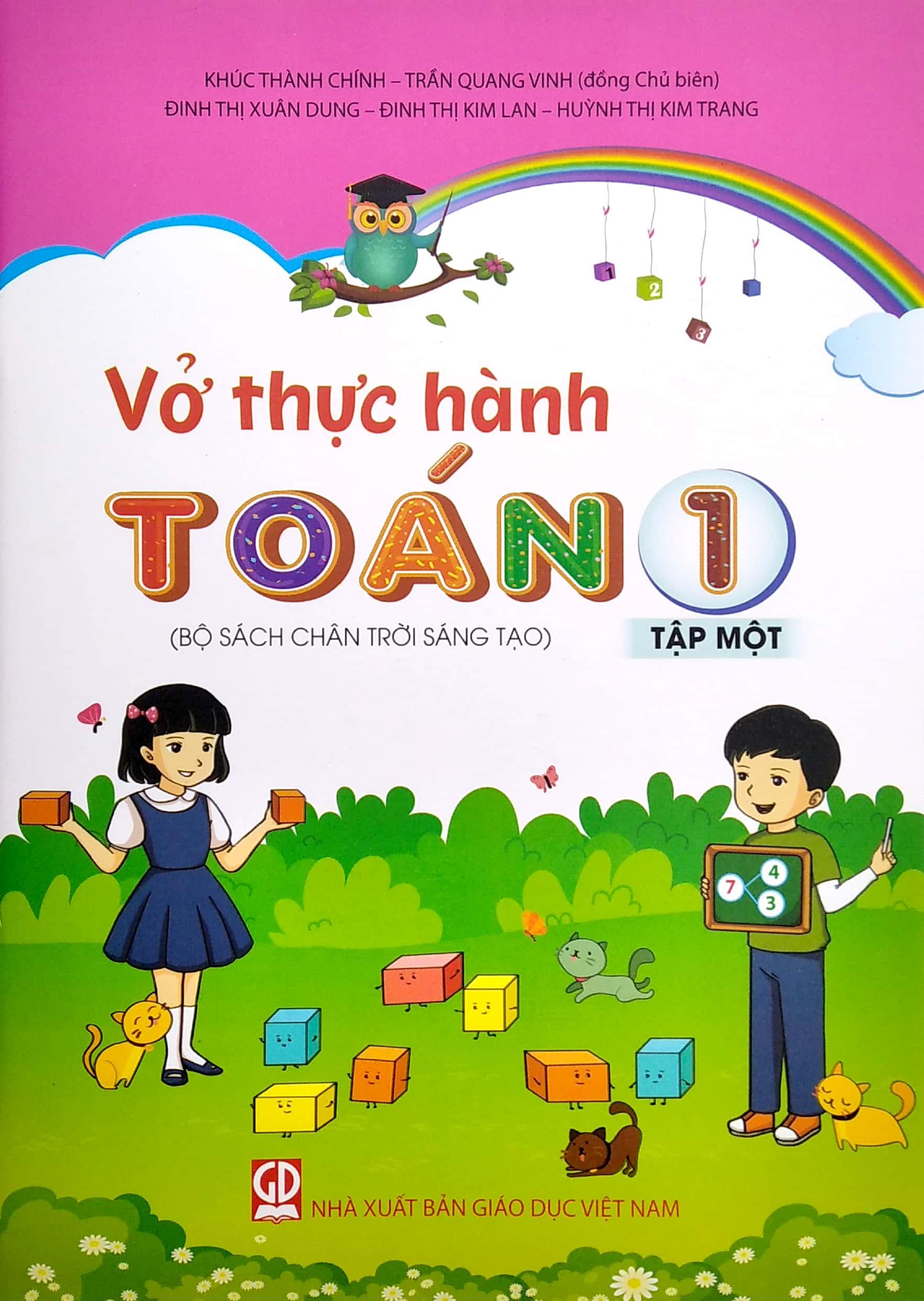 Vở Thực Hành Toán 1 - Tập 1 (Theo Bộ SGK Chân Trời Sáng Tạo) (2022)