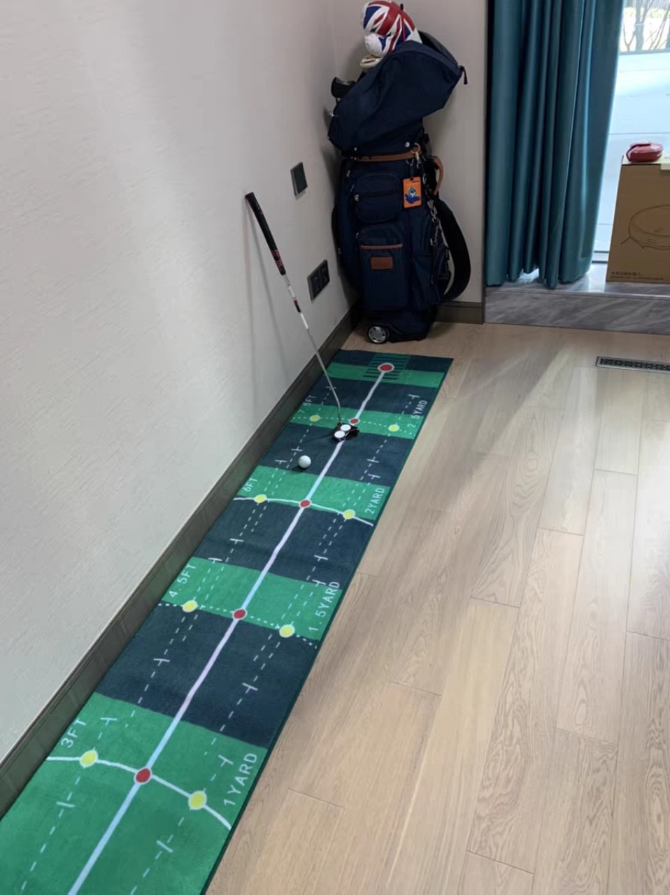 Thảm golf nhung tập Putting Golf – Velvet Golf Putting Mat