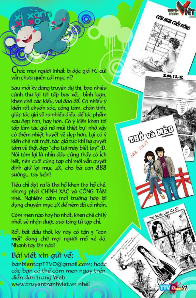 tạp chí truyện tranh việt nam online - ttvo chapter 1 93