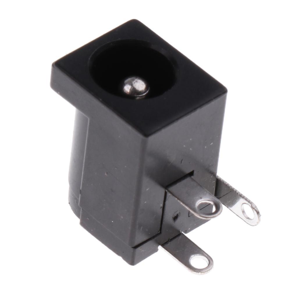 50x DC Socket  DC-005 Power Socket 5.5mm*2.5mm 3PIN PCB Mount Connector