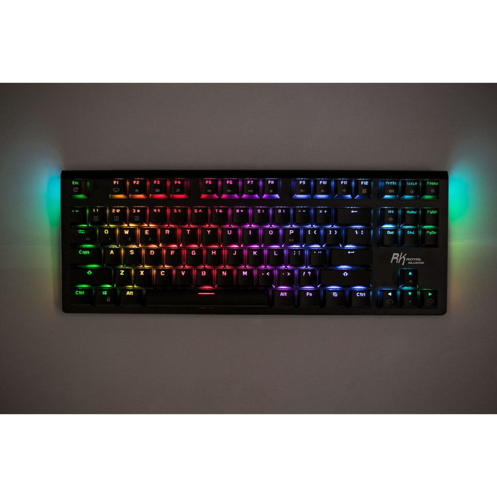 Bàn phím cơ Gaming không dây Royal Kludge RK G87 RGB CHÍNH HÃNG - Black switch.