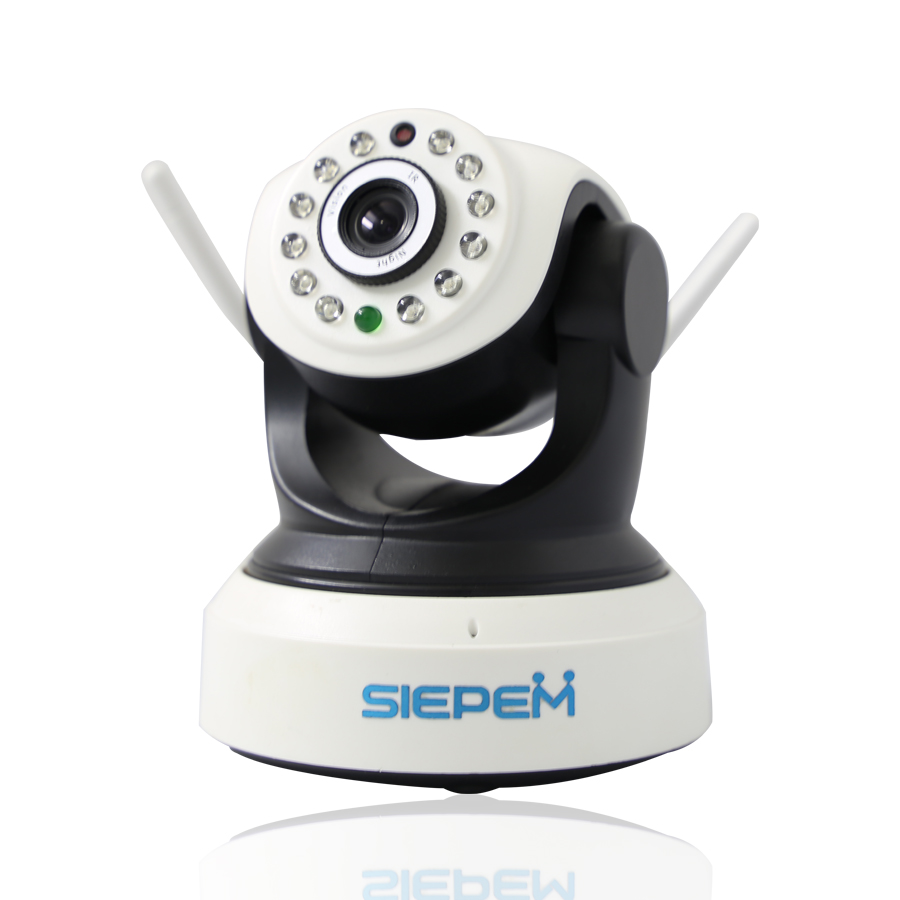 Camera IP Wifi SIEPEM S6203 Pro hỗ trợ độ phân giải HD 720p 1Mpx (Trắng) Hàng Nhập Khẩu