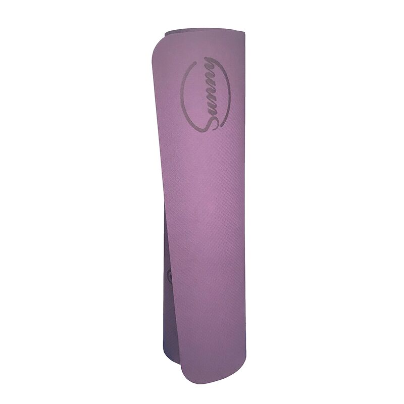 Thảm tập Yoga Sportslink Sunny định tuyến TPE 2 lớp 6mm