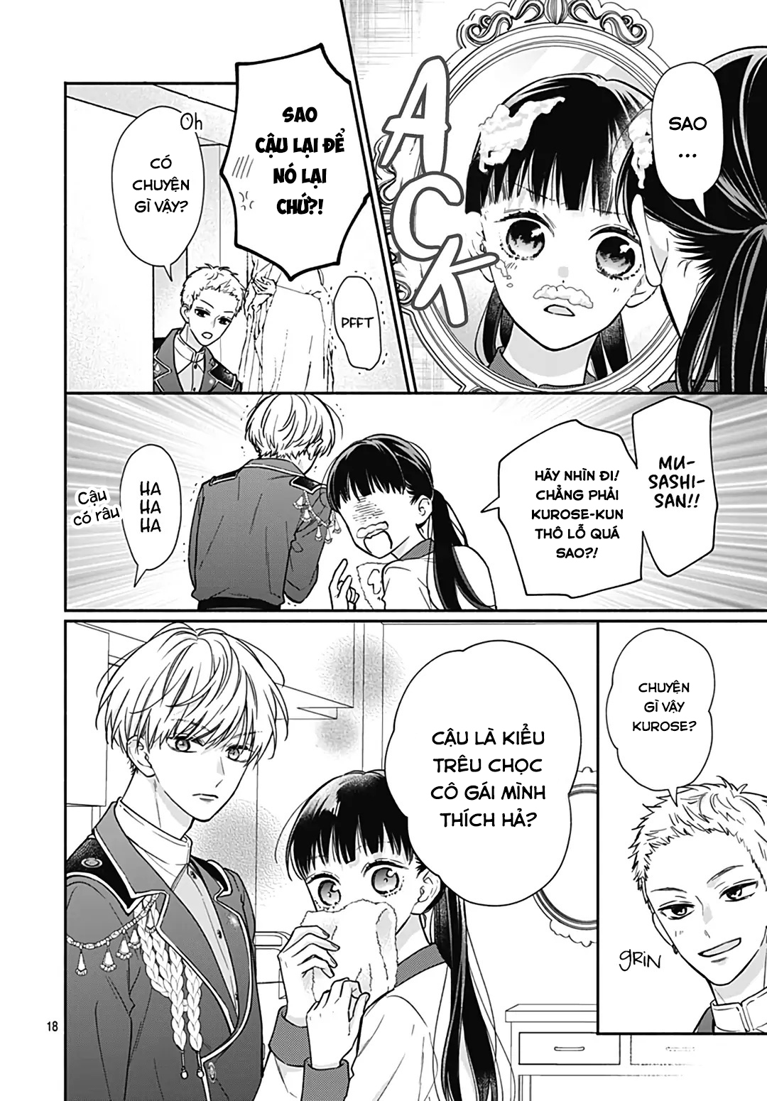 màu hồng và ớt chuông chapter 14 18