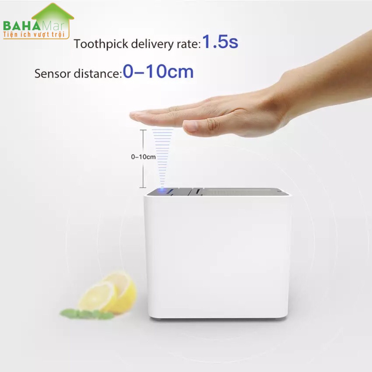 HỘP TĂM CẢM BIẾN HỒNG NGOẠI TỰ ĐỘNG MỞ CÓ KHỬ TRÙNG TIA UV BAHAMAR tự mở khi có chuyển động để tăm được đẩy ra g nghệ thông minh mới dùng cảm ứng đ
