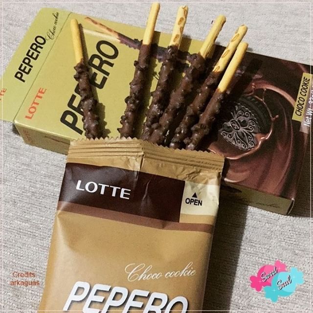 Combo 6 hộp Bánh que Lotte Pepero vị Choco Cookie 32gr