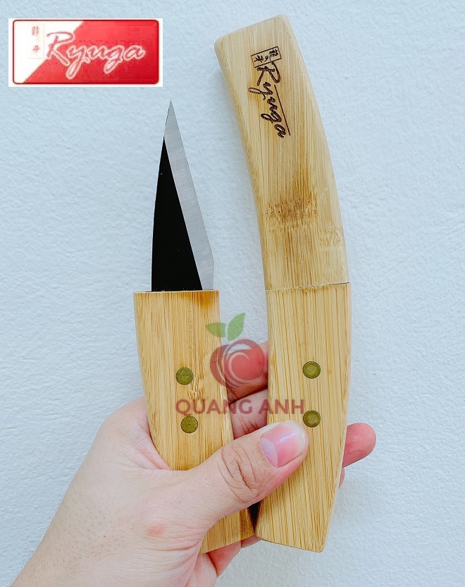 Dao Ghép Cây Nhật Bản Ryuga Vỏ Tre Cao Cấp