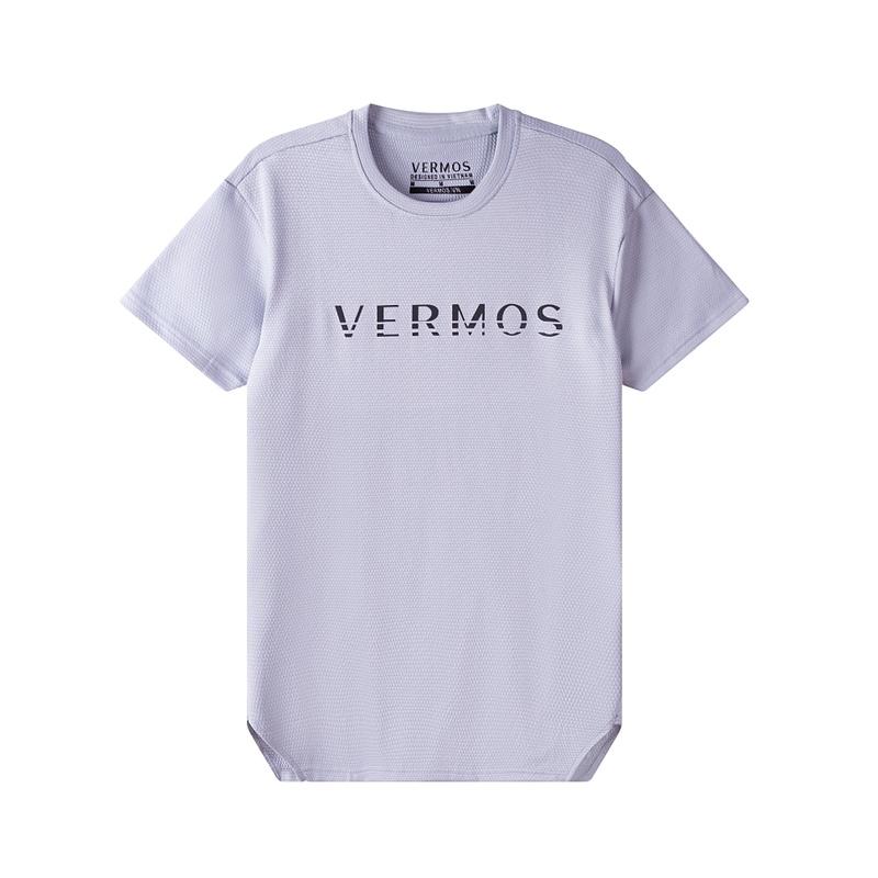 Áo Thun Thể Thao Nam,Áo Tập Gym Nam VERMOS V7 Xám