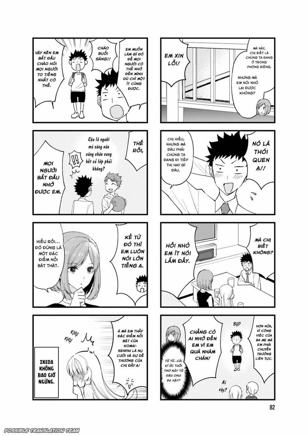 senpai nhỏ nhắn của tôi rất dễ thương chapter 26 6