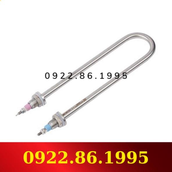 Điện trở đun nước chữ U đơn công suât 2kw 2,5kw chiều dài 23cm điện áp 220V 380v ( Điện trở nồi phở,nồi hơi, nồi c