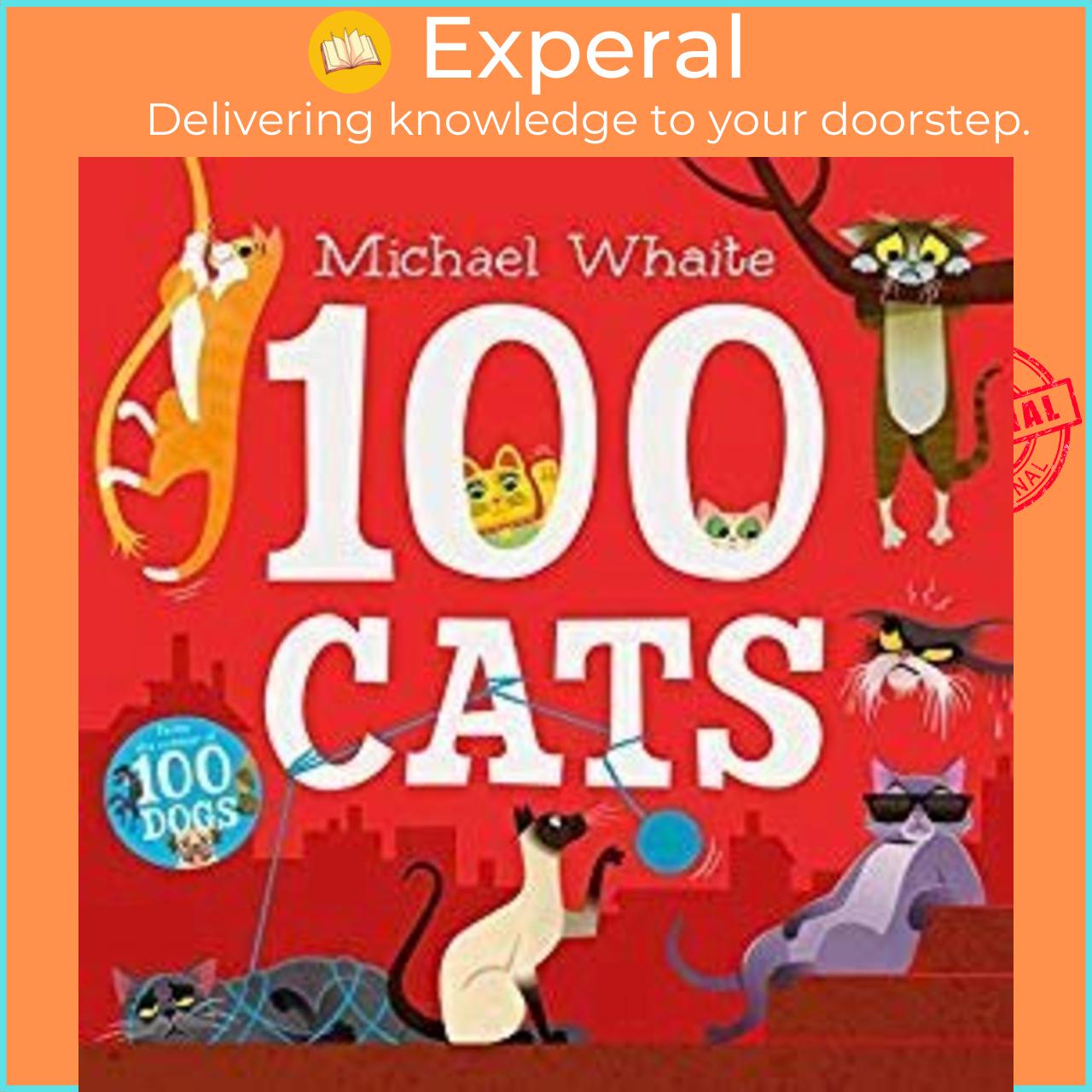 Sách - 100 Cats by Michael Whaite