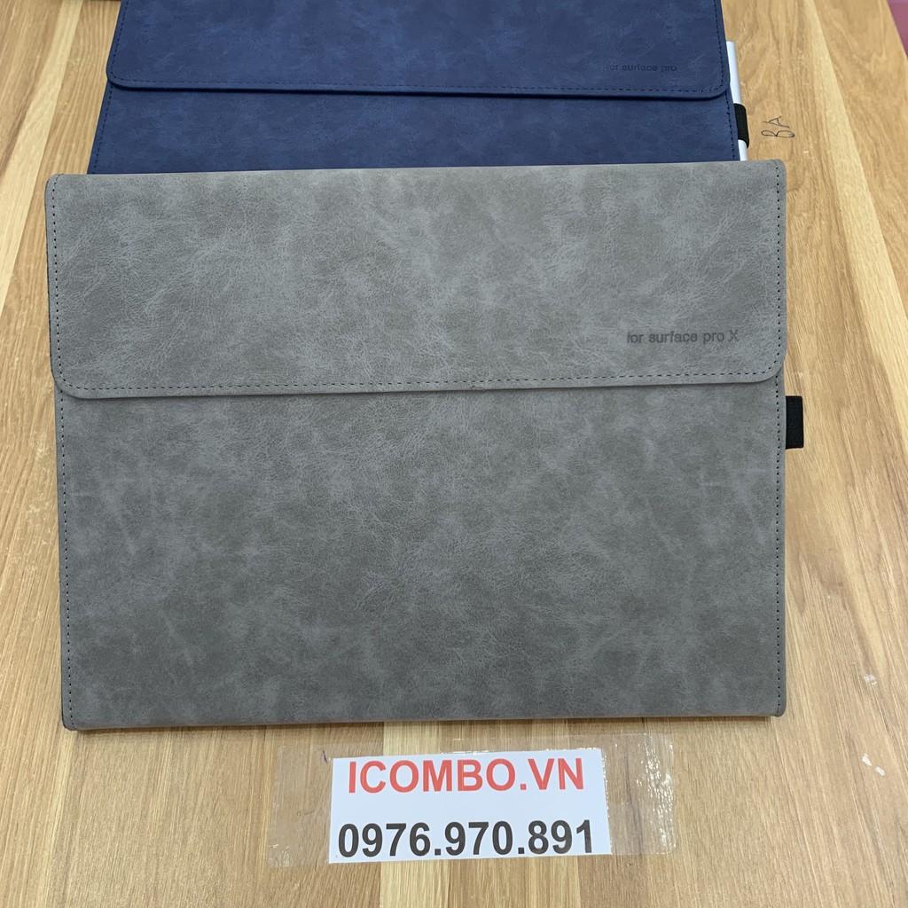 Bao da cao cấp cho Surface Go1,2, Surface pro 4,5,6,7,X bảo vệ máy, chống va đập
