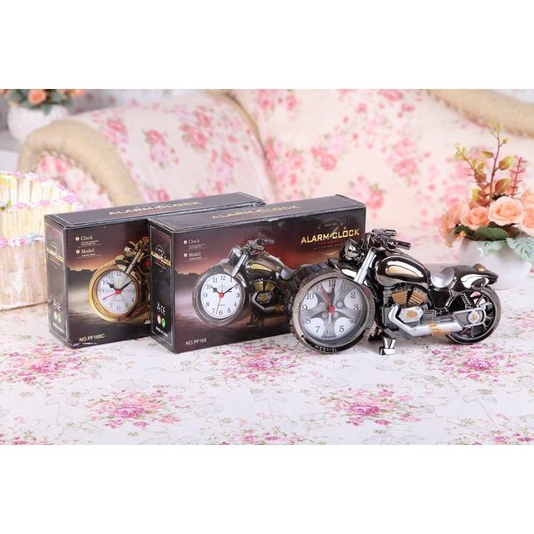 Đồng Hồ Để Bàn Kiểu Dáng Xe Môtô Phân Khối Lớn Thể Thao Cực Ngầu Và Độc Đáo