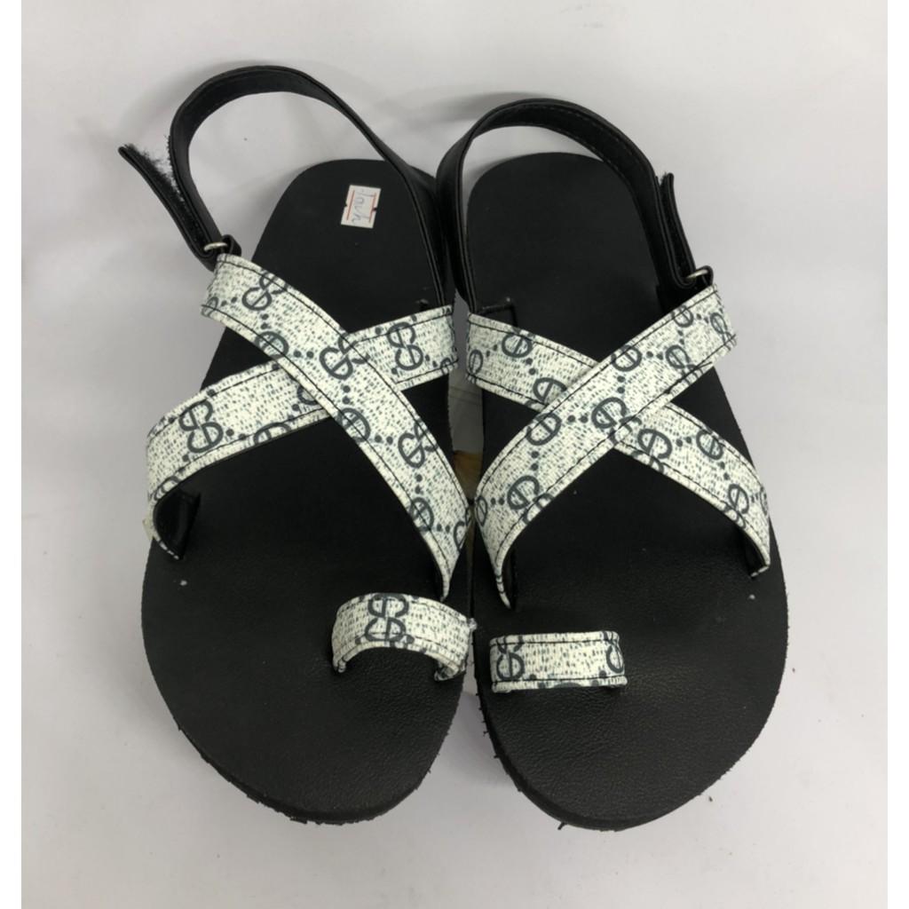 Sandal nữ đế đen quai đen size từ 35 nữ đến 42 nữ