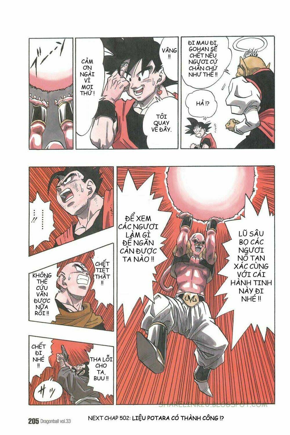 dragon ball - bảy viên ngọc rồng chapter 501 13