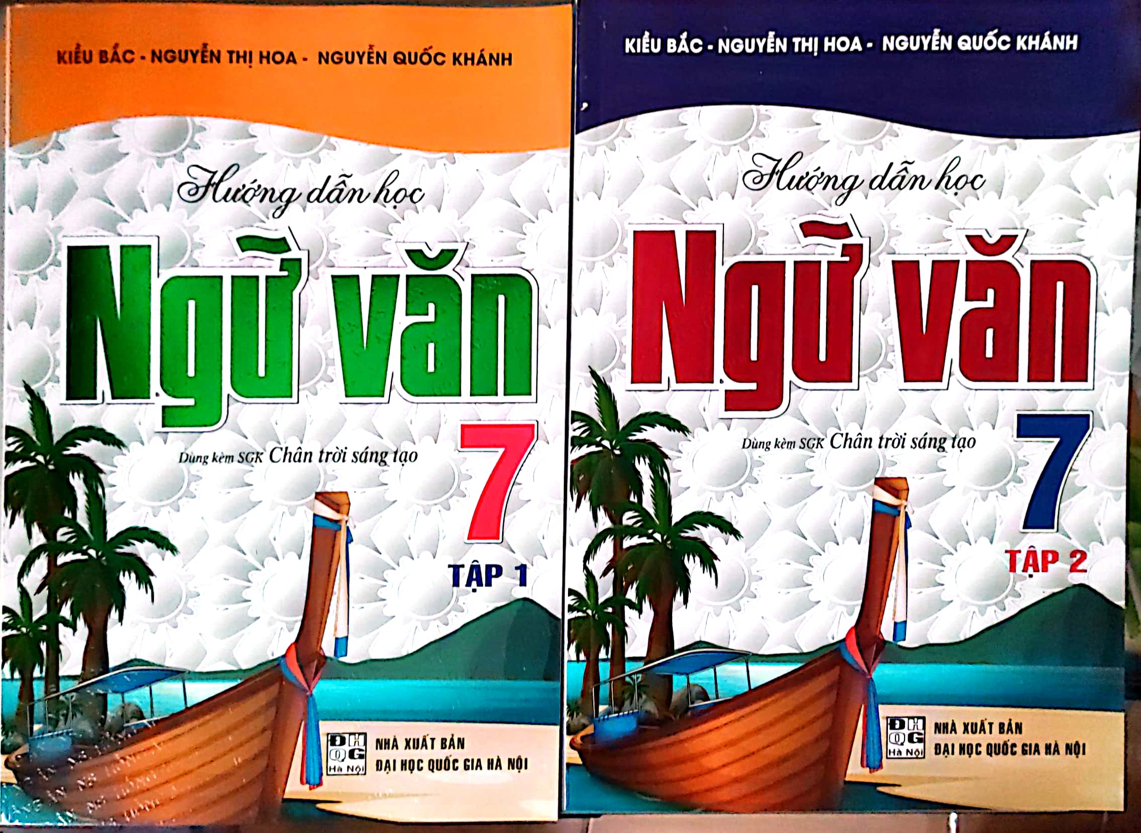 Combo Hướng Dẫn Học Ngữ Văn Lớp 7 Tập 1 + Tập 2