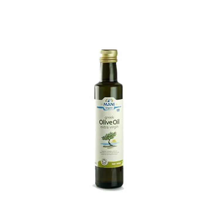 Dầu Olive (oliu) hữu cơ nguyên chất ép lạnh Organic Extra Virgin Olive Oil Mani (Giống di sản Koroneiki)