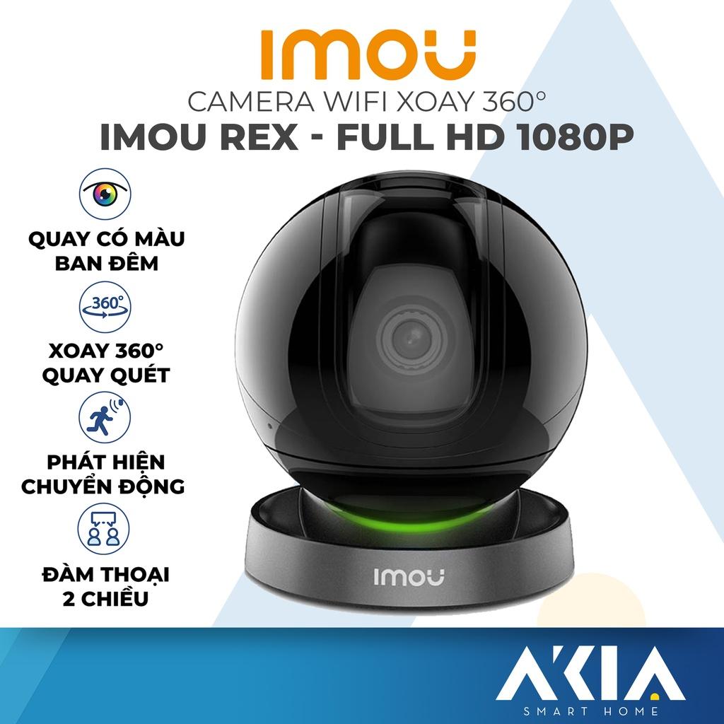 Camera imou REX bản 2MP và 4MP, quét nhanh toàn cảnh xoay 360 độ, nhận diện người, quay có màu ban đêm, Hàng chính hãng