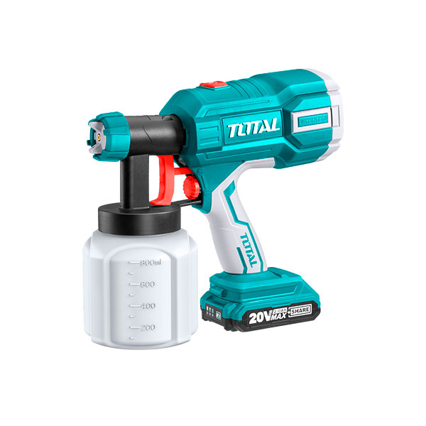 Máy phun sơn dùng pin Lithium-Ion 20V total TSGLI20402