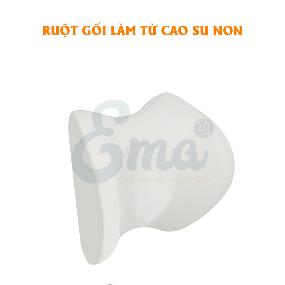 Gối kê lưng Ema cho người đau mỏi thắt lưng, thoát vị đĩa đệm, bà bầu, người cao tuổi, dân văn phòng