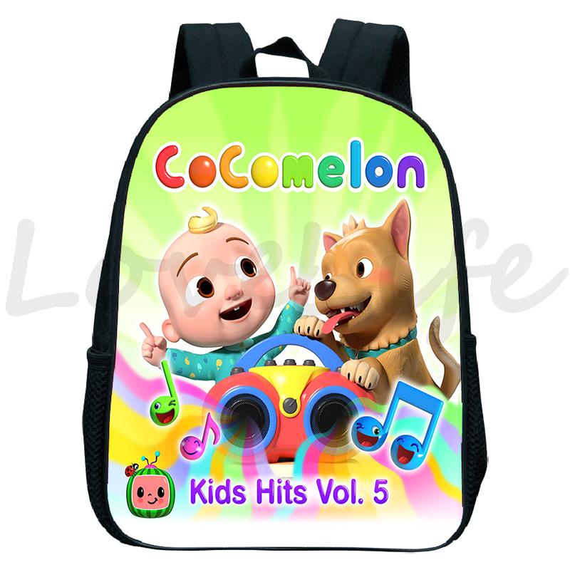 Cocomelon Ba Lô Cho Bé Sinh Đựng Trẻ Em Mẫu Giáo Trường Túi Trẻ Em Anime Ba Lô Bé Trai Bé Gái Hoạt Hình Có Túi Quà Tặng Dễ Thương
