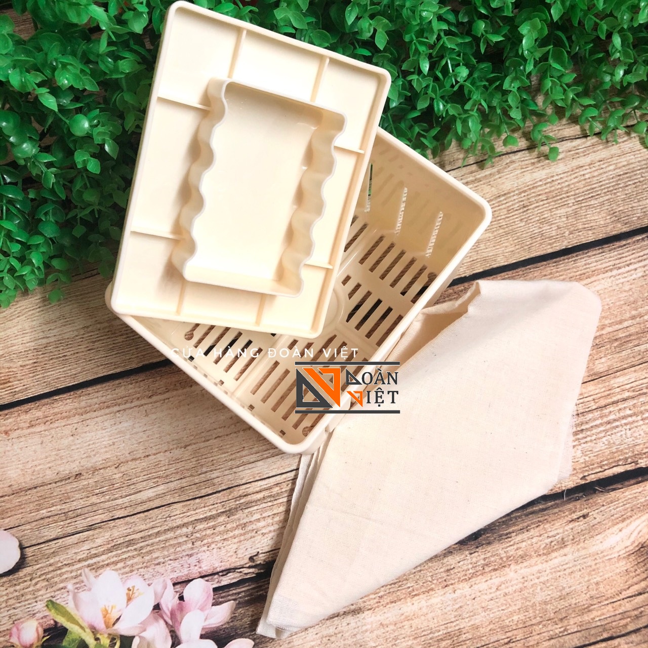 Khuôn Làm Đậu Phụ - Nhựa PP Cao Cấp