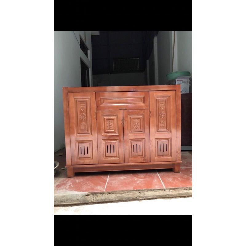 tủ giày gỗ sồi sang trọng chắc chắn