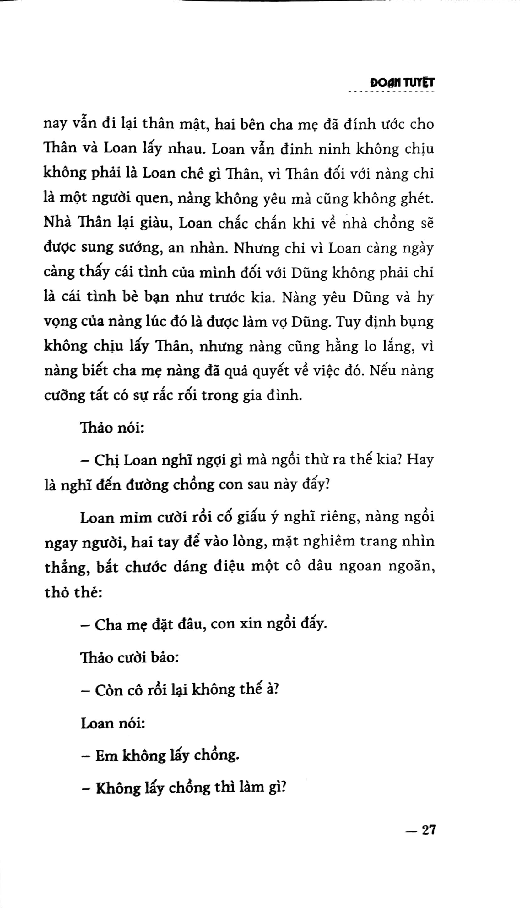 Sách Đoạn Tuyệt