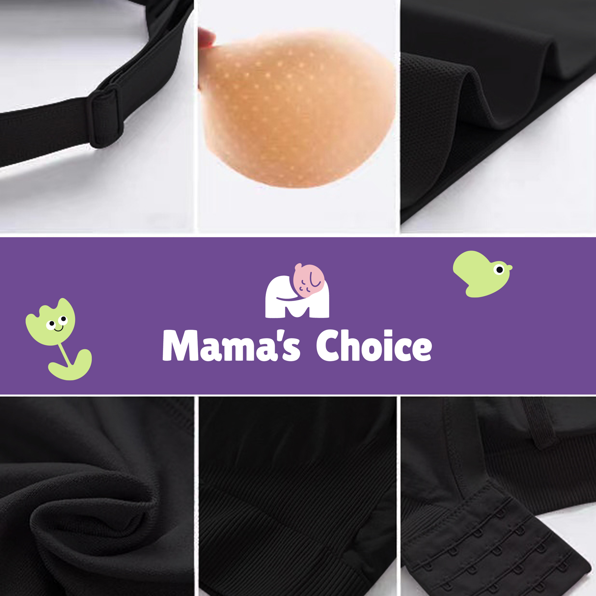 Combo Hỗ Trợ Hút Sữa Rảnh Tay, Áo Hút Sữa và Áo Lót Ngực Đa Năng Mama's Choice, Tăng Hiệu Quả Giảm Gánh Nặng Cho Mẹ