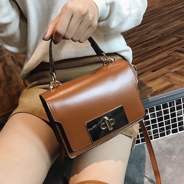 T14 TÚI ĐEO CHÉO XÁCH TAY ULZZANG THỜI TRANG NỮ DÂY ĐEO CHÉO DA PHỤ KIỆN THỜI TRANG