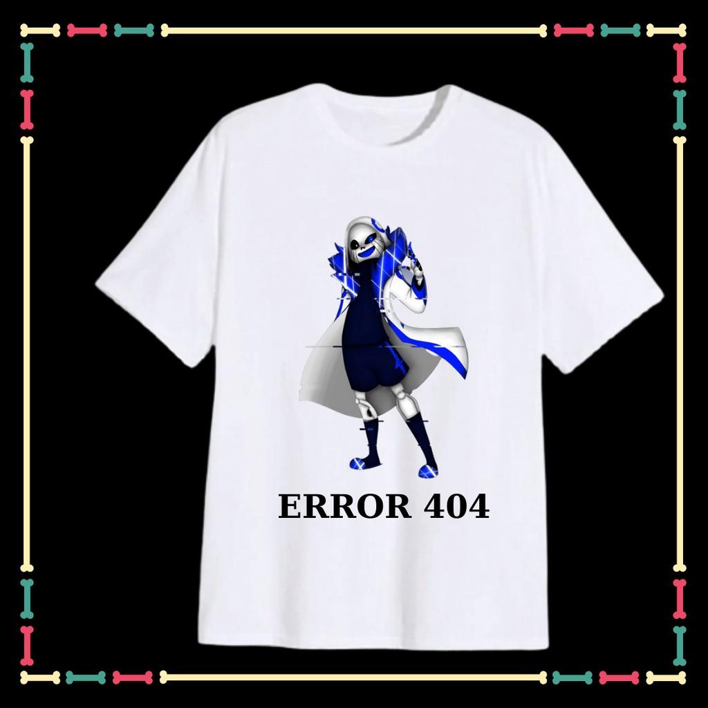 Áo Error 404 Sans phong cách cho bé trai bé gái từ 10kg đến 90kg