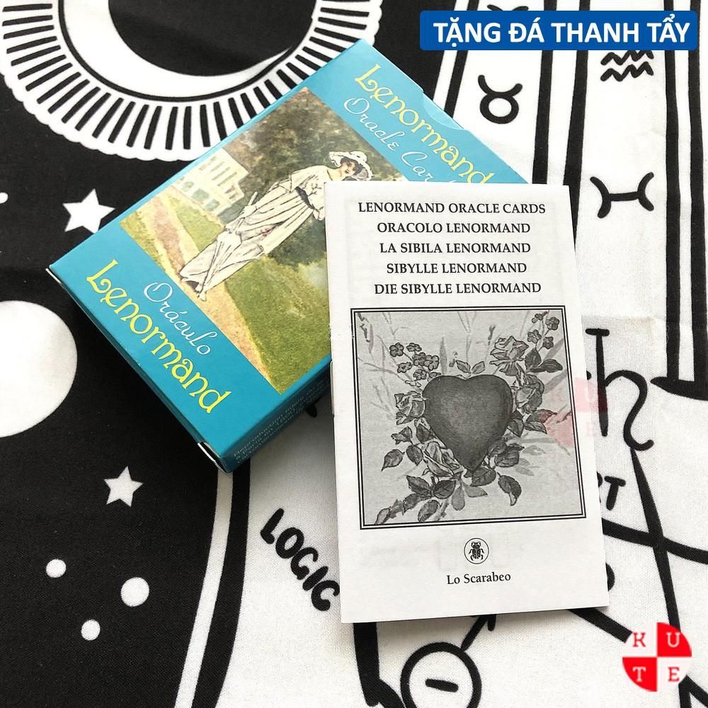 Bài Oracle Lo Scarabeo Lenormand 36 Lá Bài Tặng Đá Thanh Tẩy