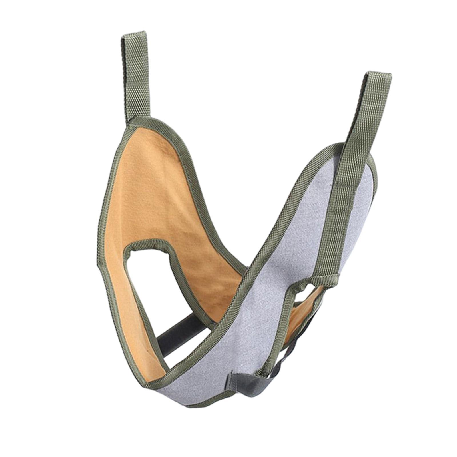 Neck Cervical Traction Device Belt Spinal over Door Chin Cover