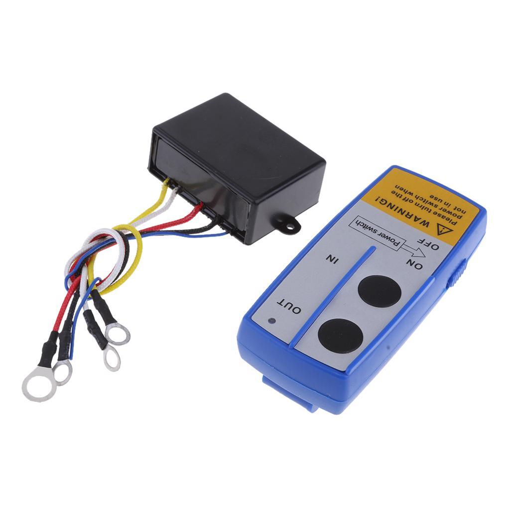 12V Winch Wireless Remote Control On/Off Switch for Truck Jeep ATV SUV