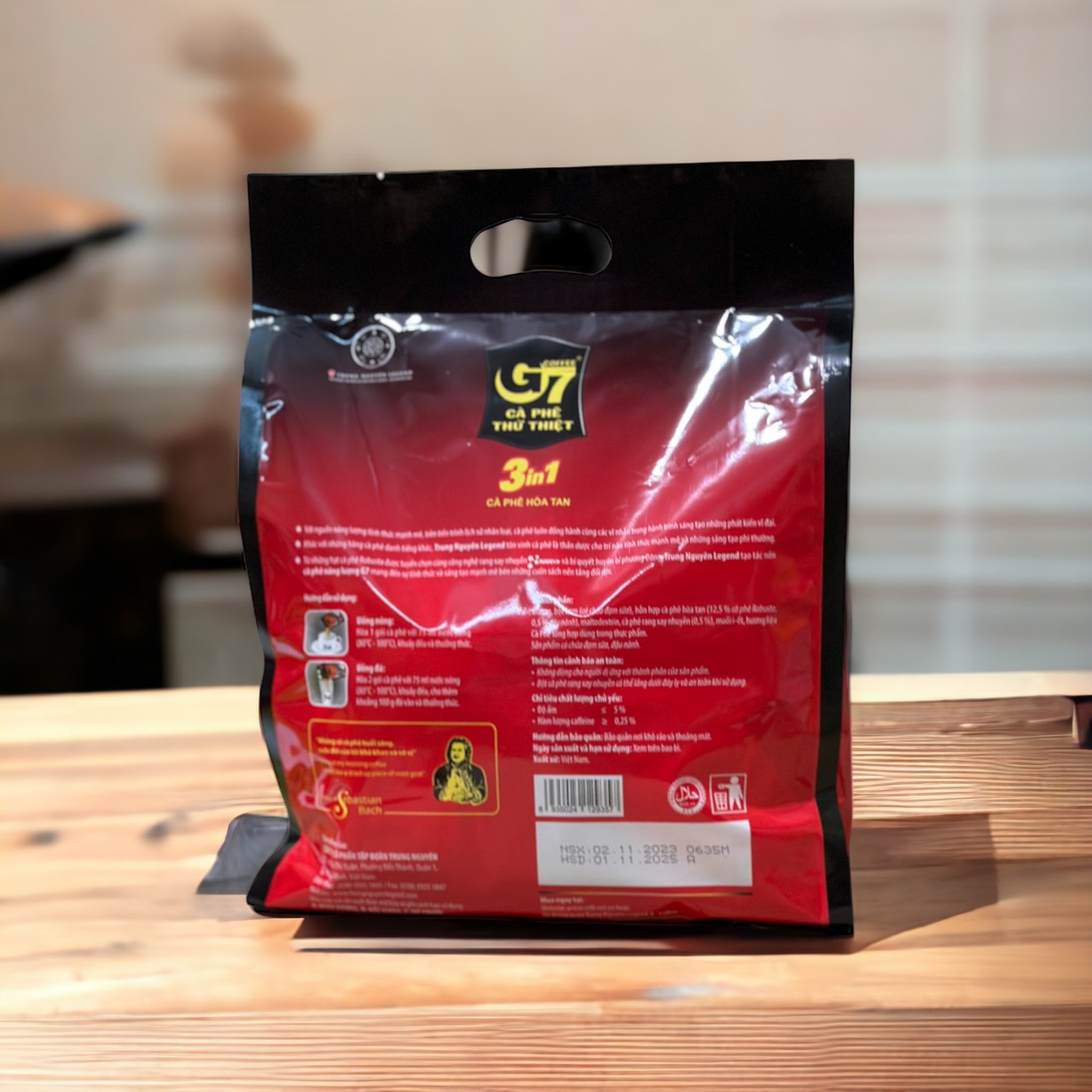 Cà phê sữa G7 - Bịch 50 gói Trung Nguyên