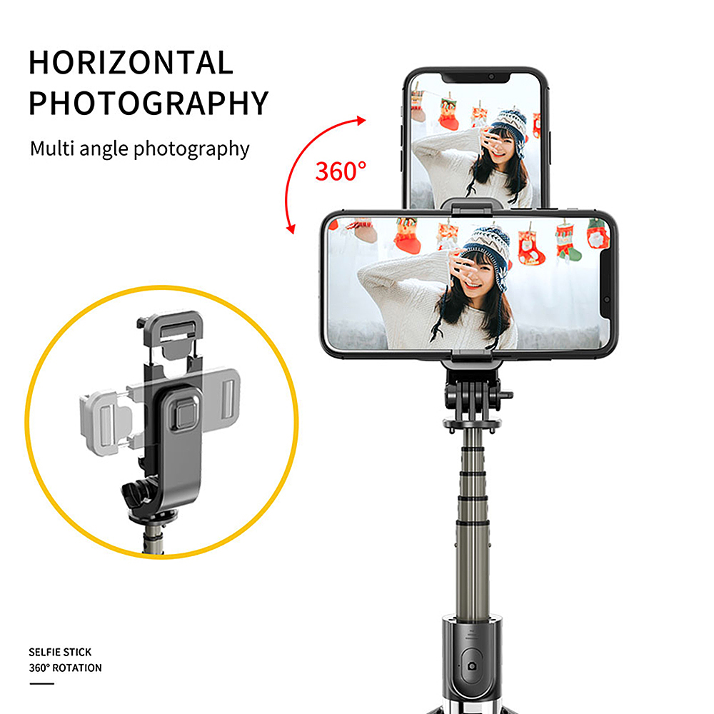 Chân Máy Chụp Ảnh L03 Bluetooth 4.0 Hợp Kim Nhôm Không Dây Có Thể Gập Lại Cho Máy Ảnh Gopro Smartphones