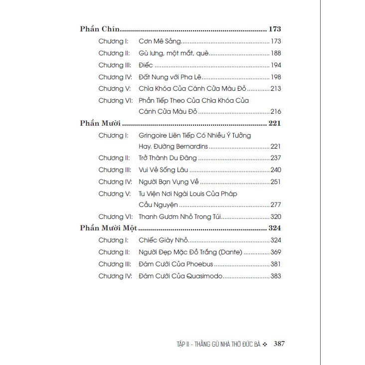 Sách - thằng gù nhà thờ đức bà - tập 2 ( HA)