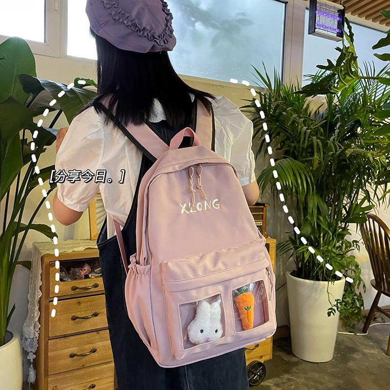 Balo nữ thời trang, Balo đi học du lịch đẹp ulzzang cao cấp unisex đựng vừa laptop hàn quốc MSP116