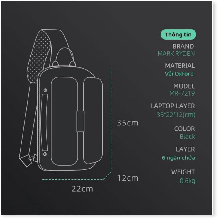 Túi đeo chéo thế hệ mới Mark Ryden – TECNOLOGIA