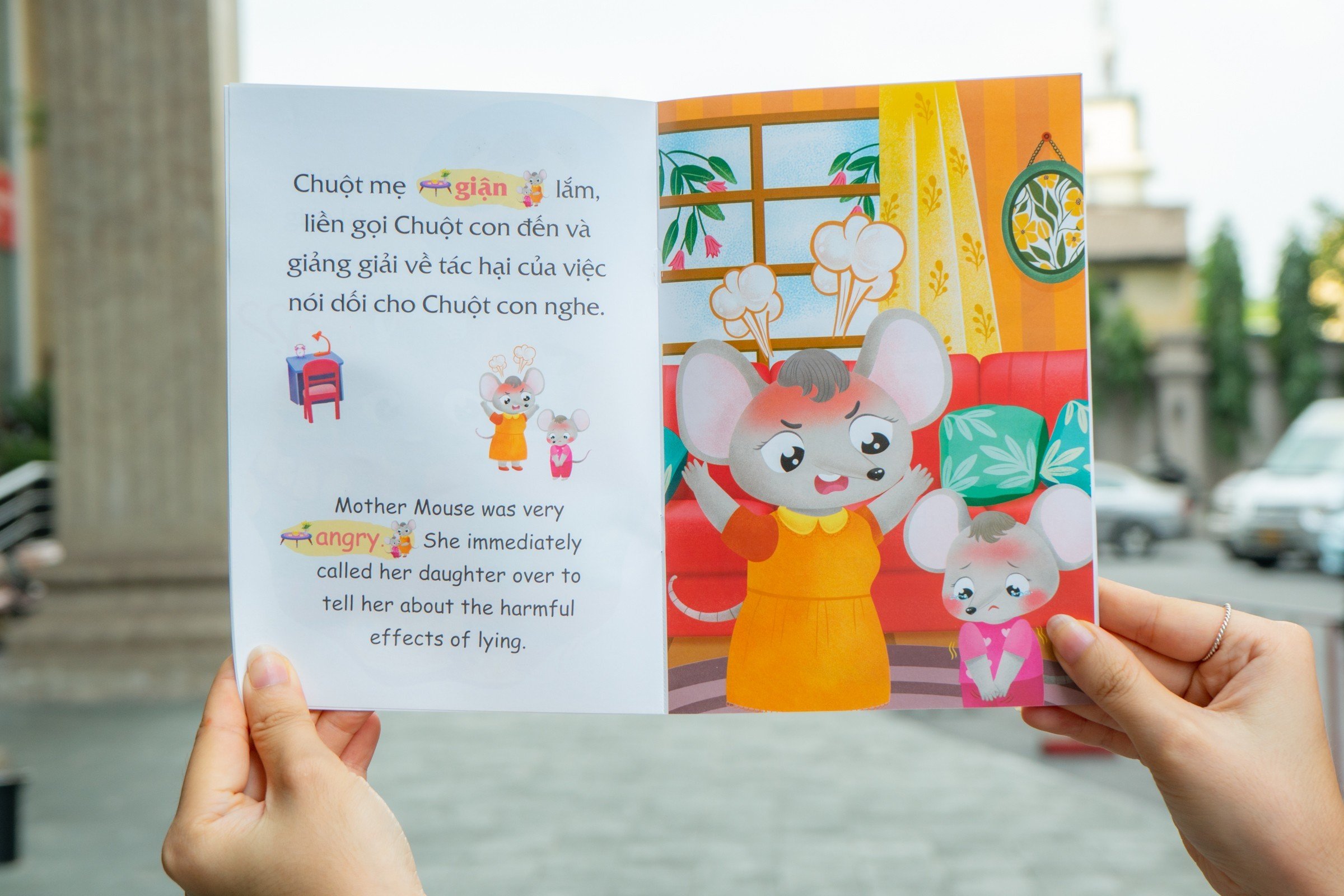Sách - Combo : Truyện tranh song ngữ Việt-Anh cho bé - Dạy trẻ nề nếp, chăm ngoan dành cho bé 3-9 tuổi